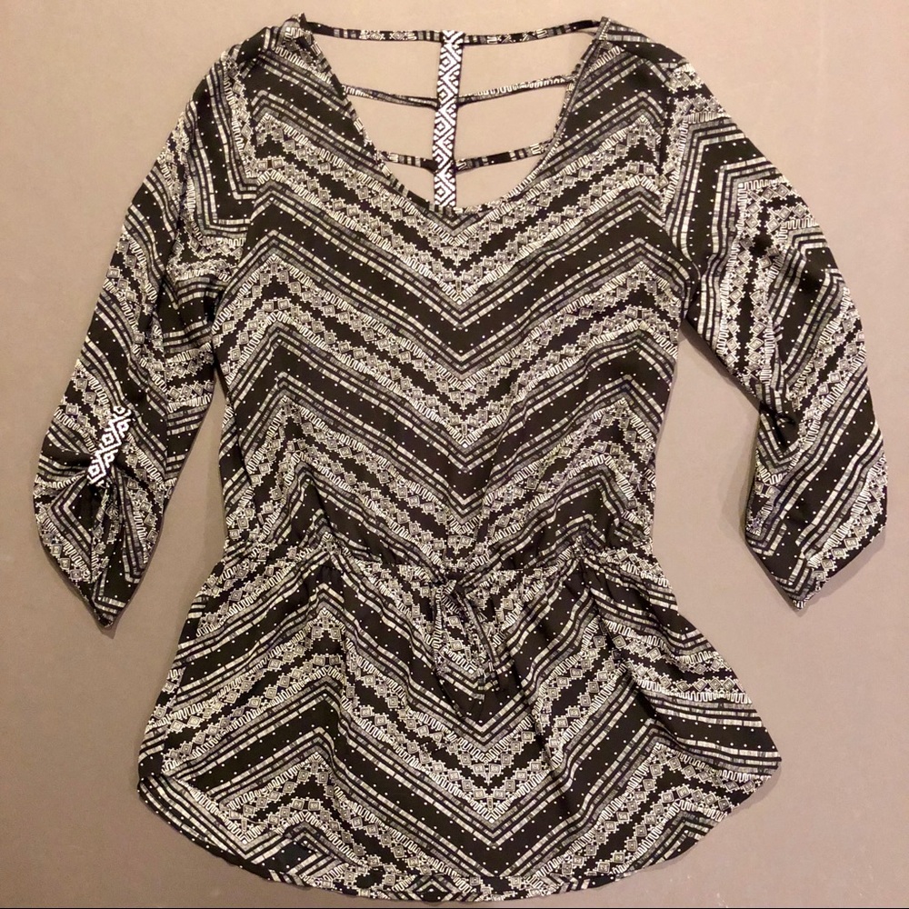 Maurices Tribal Print Shirt • M